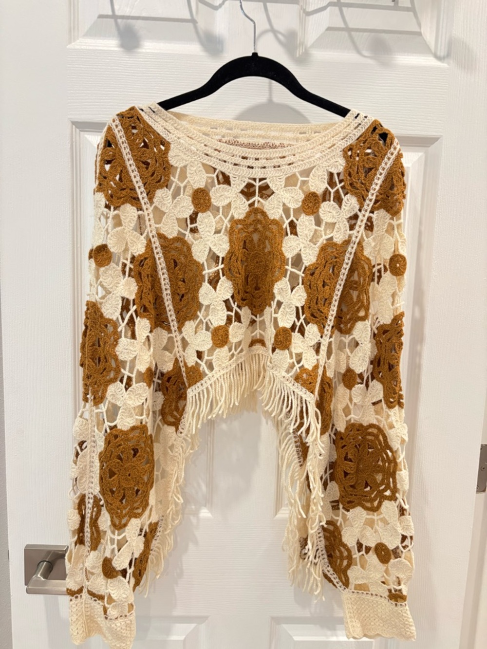 Crochet Fringe Sweater - Picture 8 of 14
